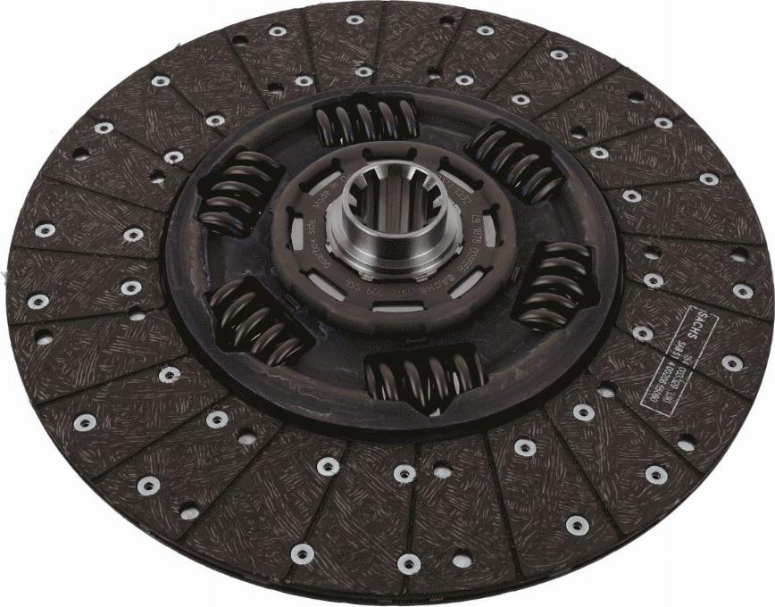 SACHS 1878 009 556 - Clutch Disc car-mod.net