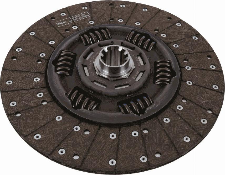 SACHS 1878 009 557 - Clutch Disc car-mod.net