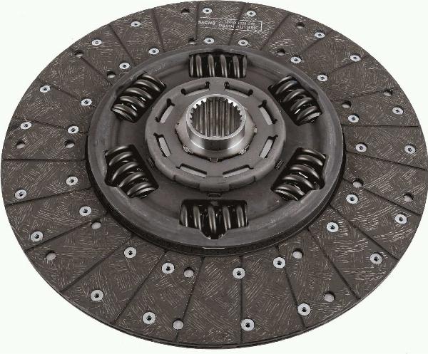 SACHS 1878 009 661 - Clutch Disc car-mod.net