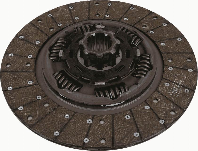 SACHS 1878 009 816 - Clutch Disc car-mod.net