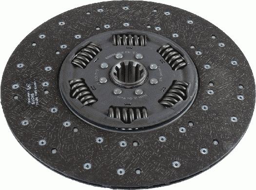 SACHS 1878 004 133 - Clutch Disc car-mod.net