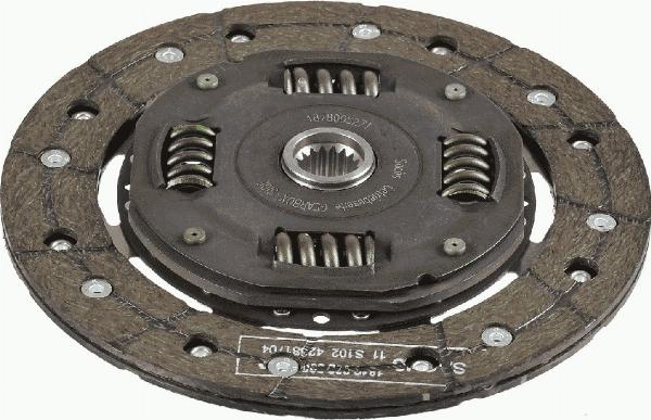 SACHS 1878 005 271 - Clutch Disc car-mod.net