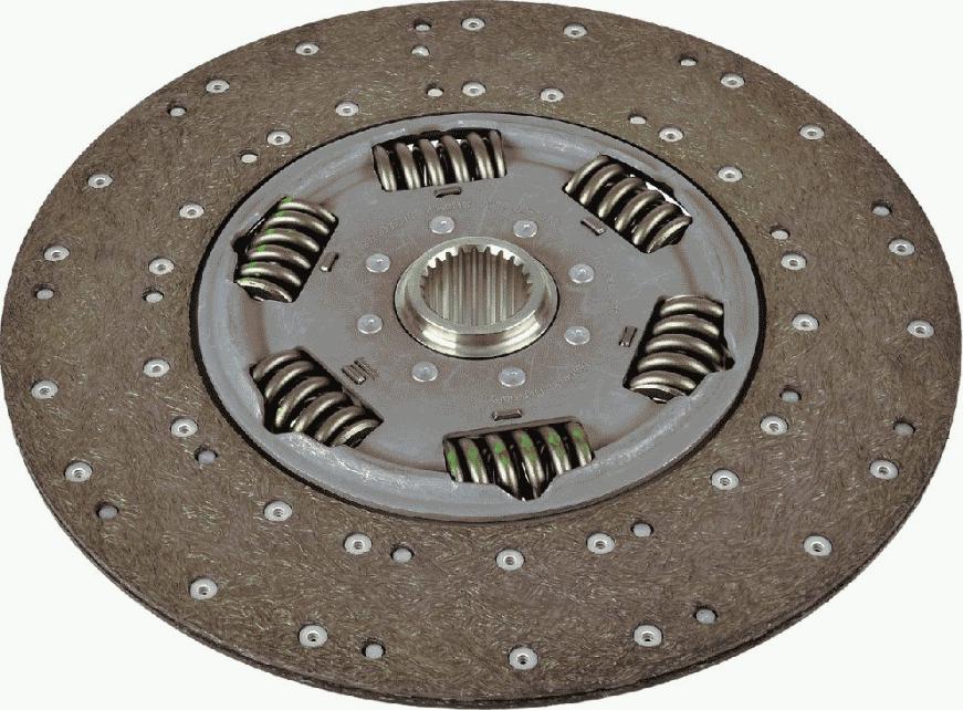 SACHS 1878 006 370 - Clutch Disc car-mod.net