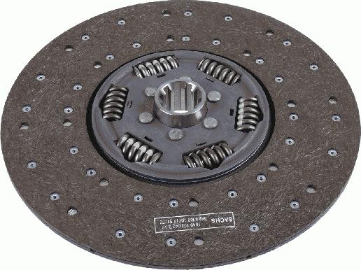 SACHS 1878 000 961 - Clutch Disc car-mod.net