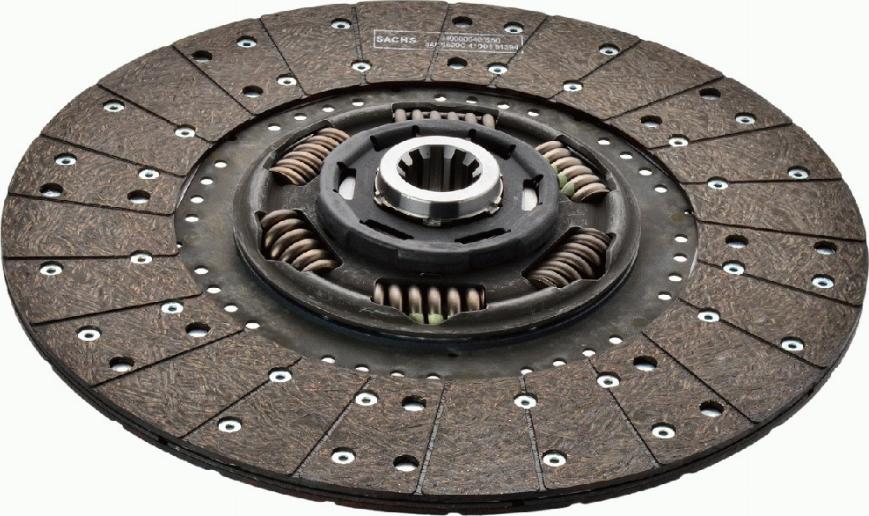 SACHS 1 878 000 036 - Clutch Disc car-mod.net