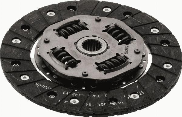 SACHS 1 878 000 808 - Clutch Disc car-mod.net