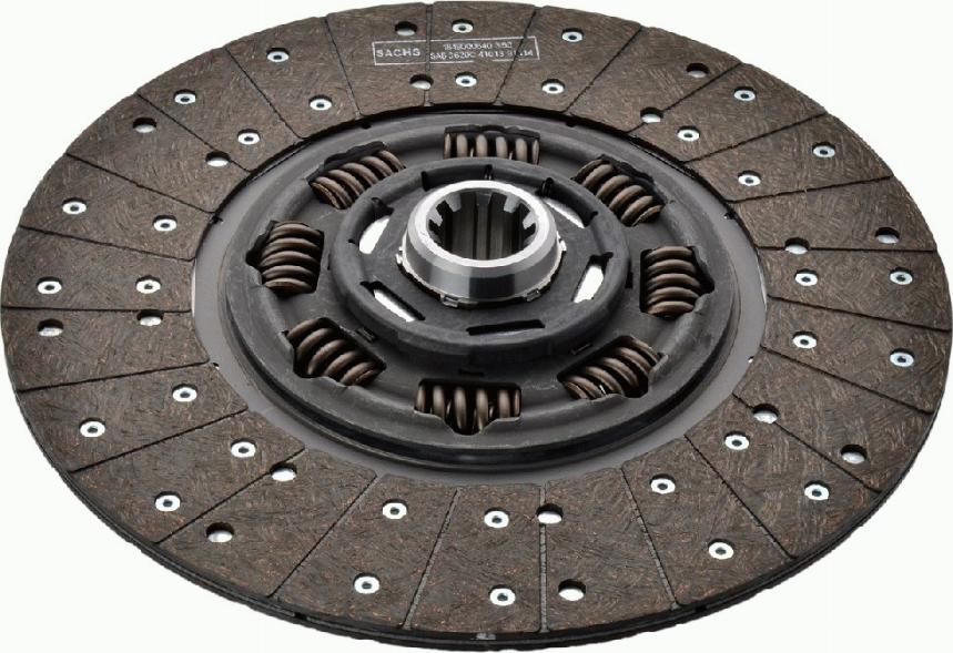 SACHS 1 878 000 296 - Clutch Disc car-mod.net