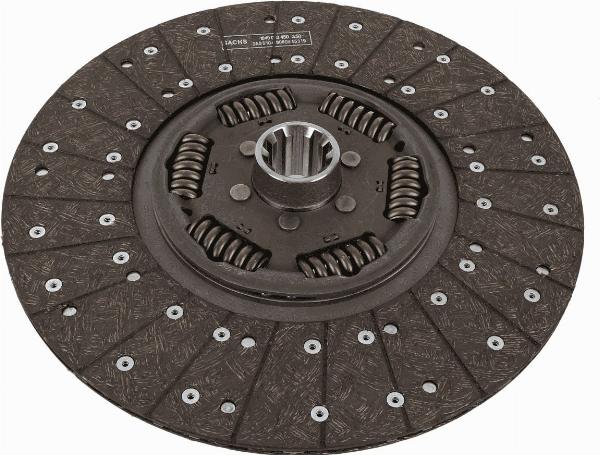 SACHS 1878 008 030 - Clutch Disc car-mod.net