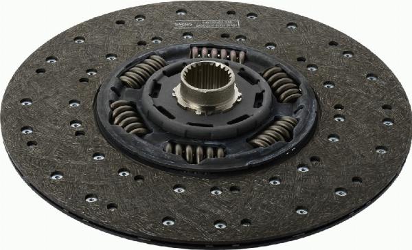 SACHS 1878 003 066 - Clutch Disc car-mod.net