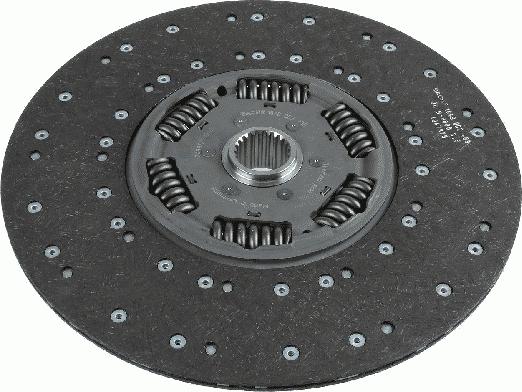 SACHS 1878 003 238 - Clutch Disc car-mod.net