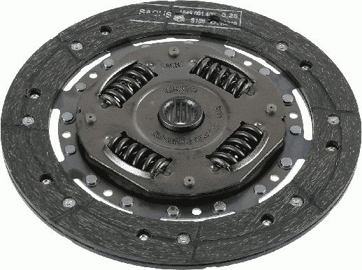 SACHS 1878 002 736 - Clutch Disc car-mod.net