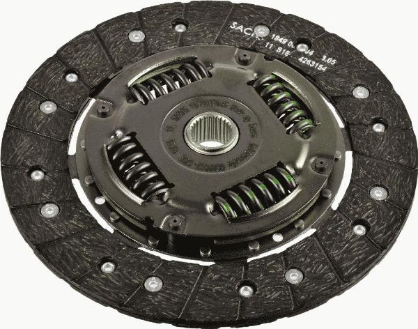 SACHS 1878 007 649 - Clutch Disc car-mod.net
