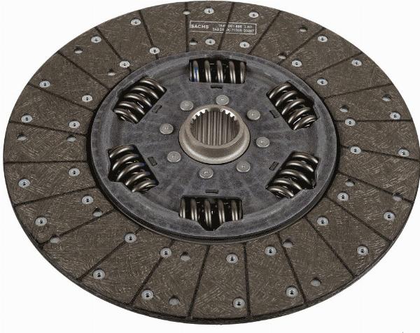 SACHS 1878 007 046 - Clutch Disc car-mod.net