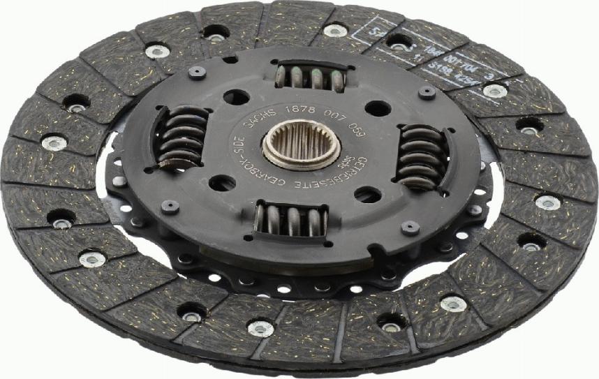 SACHS 1878 007 059 - Clutch Disc car-mod.net