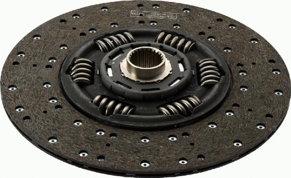 SACHS 1878 007 254 - Clutch Disc car-mod.net