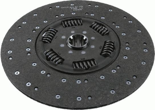 SACHS 1 878 080 034 - Clutch Disc car-mod.net