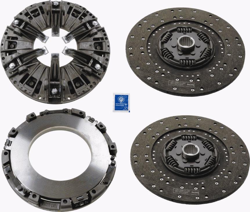 SACHS 3400 116 401 - Clutch Kit car-mod.net