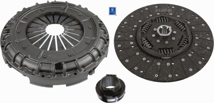 SACHS 3400 124 601 - Clutch Kit car-mod.net