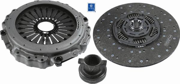 SACHS 3 400 122 201 - Clutch Kit car-mod.net