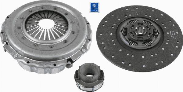SACHS 3 400 700 466 - Clutch Kit car-mod.net