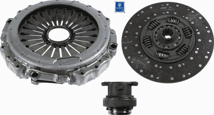 SACHS 3 400 700 461 - Clutch Kit car-mod.net