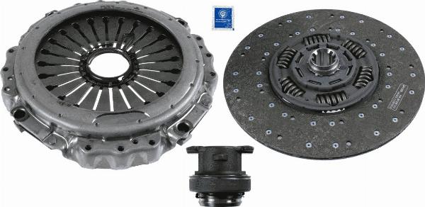SACHS 3 400 700 403 - Clutch Kit car-mod.net