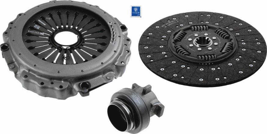 SACHS 3400 700 489 - Clutch Kit car-mod.net