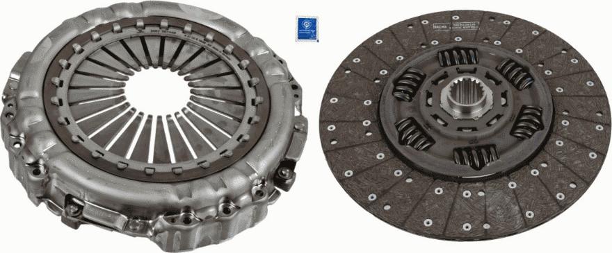 SACHS 3400 700 544 - Clutch Kit car-mod.net