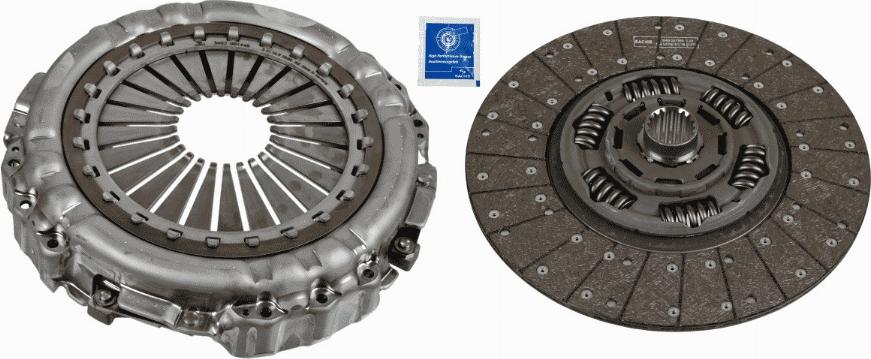 SACHS 3400 700 542 - Clutch Kit car-mod.net