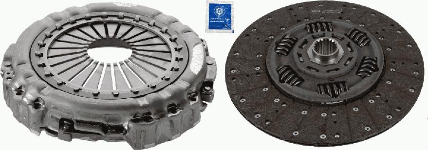 SACHS 3400 700 529 - Clutch Kit car-mod.net