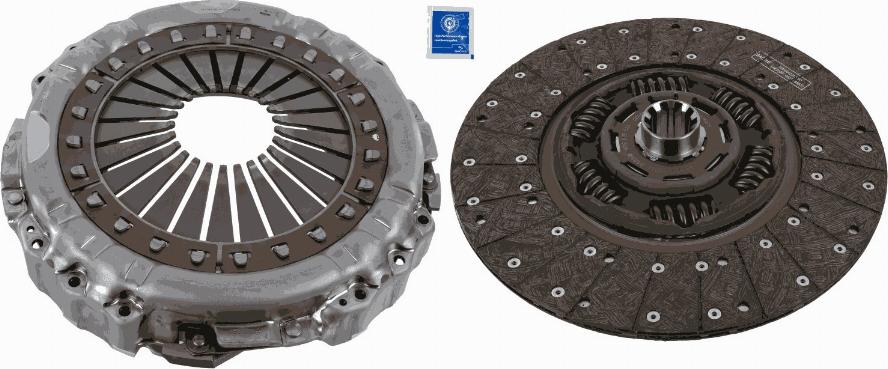 SACHS 3400 700 690 - Clutch Kit car-mod.net