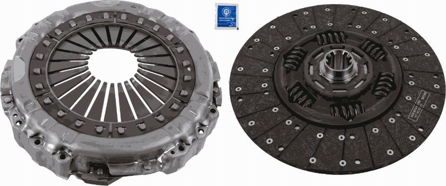 SACHS 3400 700 693 - Clutch Kit car-mod.net