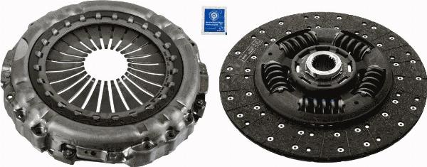 SACHS 3400 700 640 - Clutch Kit car-mod.net