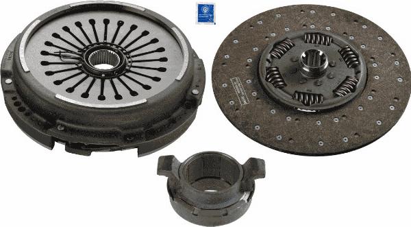 SACHS 3400 700 641 - Clutch Kit car-mod.net