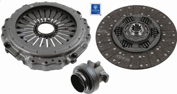 SACHS 3400 700 659 - Clutch Kit car-mod.net