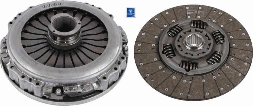 SACHS 3400 700 661 - Clutch Kit car-mod.net