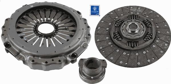 SACHS 3400 700 668 - Clutch Kit car-mod.net
