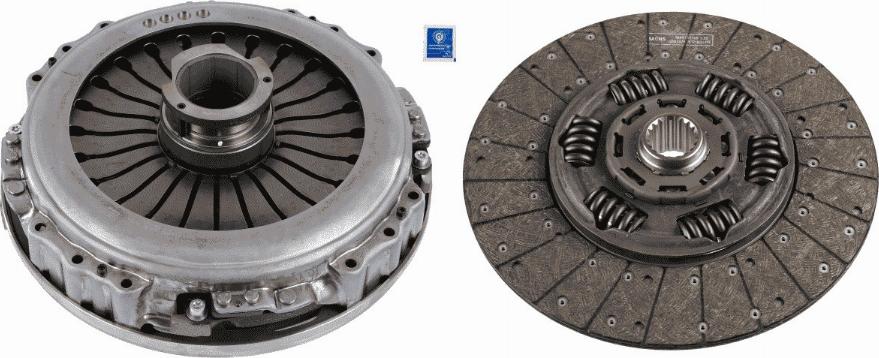 SACHS 3400 700 662 - Clutch Kit car-mod.net