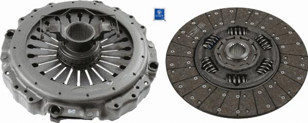 SACHS 3400 700 600 - Clutch Kit car-mod.net