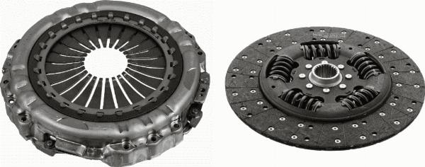 SACHS 3400 700 601 - Clutch Kit car-mod.net