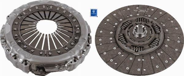 SACHS 3400 700 680 - Clutch Kit car-mod.net