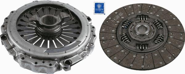 SACHS 3400 700 678 - Clutch Kit car-mod.net
