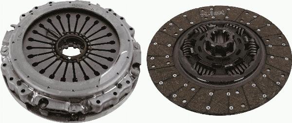 SACHS 3400 700 677 - Clutch Kit car-mod.net