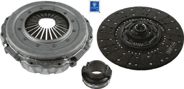 SACHS 3400 700 396 - Clutch Kit car-mod.net