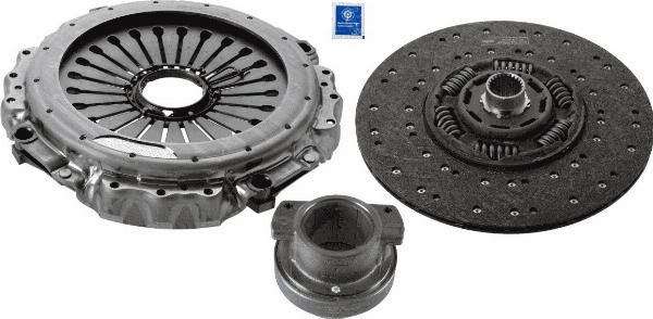 SACHS 3400 700 354 - Clutch Kit car-mod.net