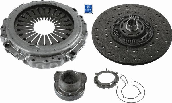 SACHS 3400 700 356 - Clutch Kit car-mod.net