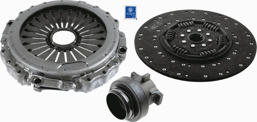 SACHS 3400 700 366 - Clutch Kit car-mod.net