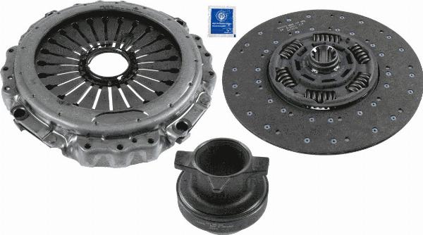 SACHS 3 400 700 380 - Clutch Kit car-mod.net
