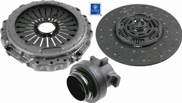 SACHS 3 400 700 381 - Clutch Kit car-mod.net