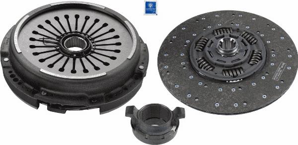 SACHS 3 400 700 327 - Clutch Kit car-mod.net